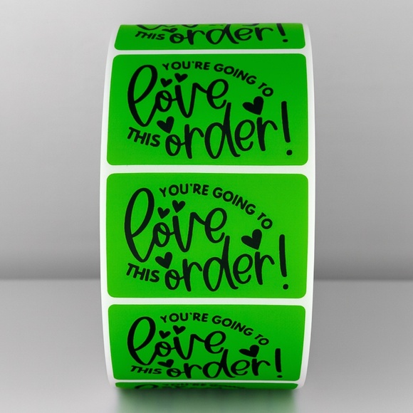 "You're Going To Love This Order!" Stickers | Small Business Packaging THANK YOU - Picture 4 of 11